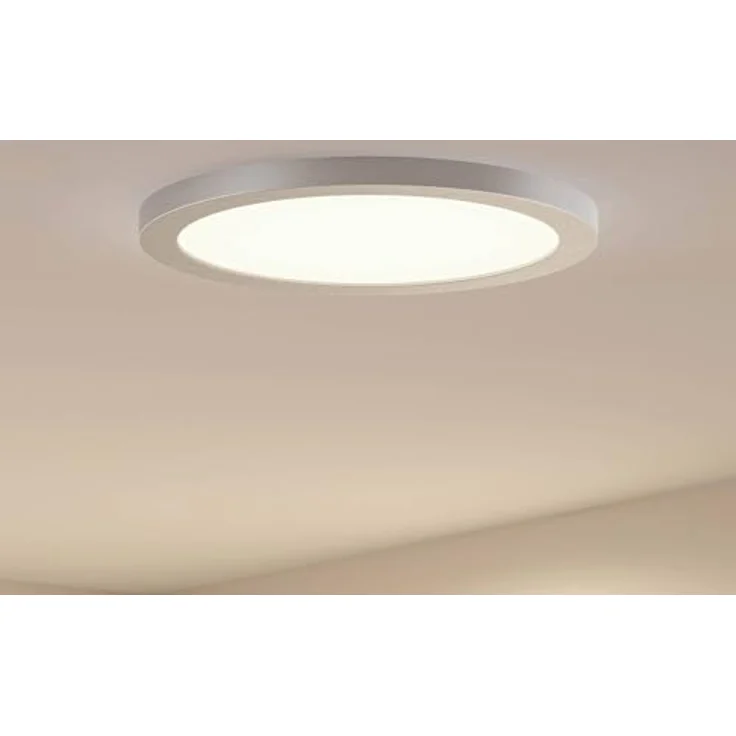 PRIOS LED 'Aureka' (Modern) in Alu aus Aluminium für Wohnzimmer & Esszimmer (1 flammig), Wohnzimmerlampe – Bild 2