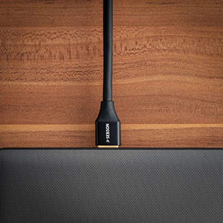 SEBSON USB Verlängerung 2m, A Stecker auf A Buchse, USB 3.0 Datenkabel mit 5 Gbit/s, schwarz – Bild 7