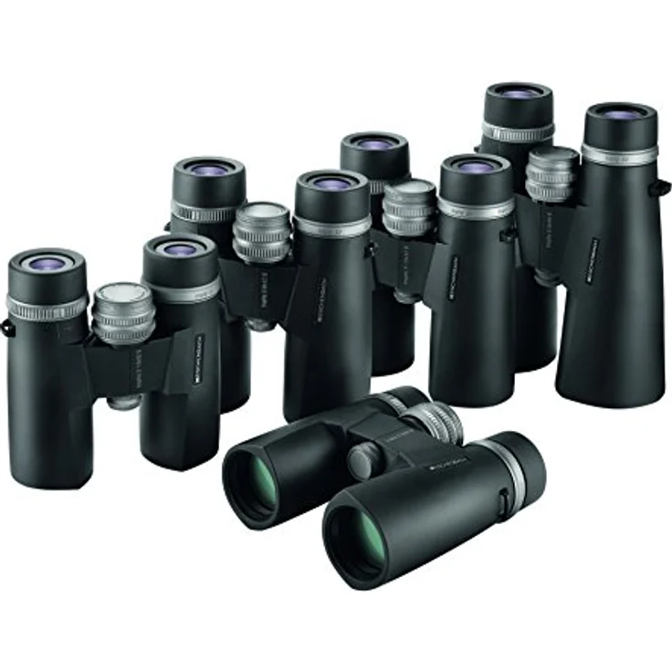 Eschenbach Optik Fernglas trophy D 8x42 ED, Weitwinkeloptik, Detailschärfe, wasserdicht, schwarz – Bild 3