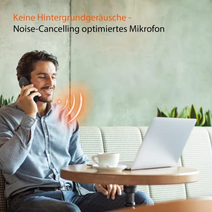 Gigaset ION UC-Mobilteil für den flexiblen Einsatz im Büro, Home Office und auf Geschäftsreisen, grau – Bild 6