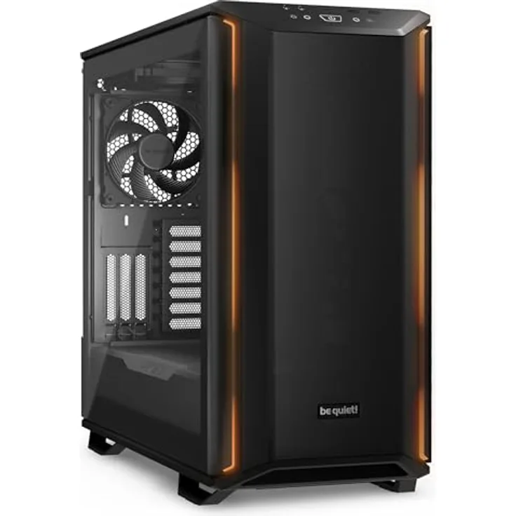 be quiet! Dark Base 701 Black PC-Gehäuse, 3X Silent Wings 4 PWM high-Speed Lüfter, ARGB-Beleuchtung + ARGB-Controller, PWM-/ ARGB Hub, Lüftersteuerung, Mainboard-Tray für invertiertes Layout, BGW58