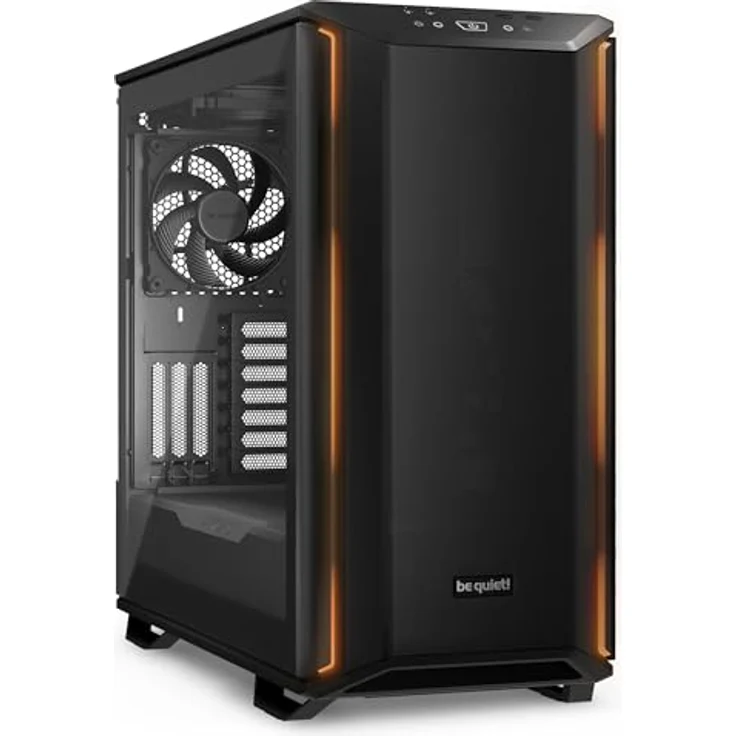 be quiet! Dark Base 701 Black PC-Gehäuse, 3X Silent Wings 4 PWM high-Speed Lüfter, ARGB-Beleuchtung + ARGB-Controller, PWM-/ ARGB Hub, Lüftersteuerung, Mainboard-Tray für invertiertes Layout, BGW58 – Bild 1