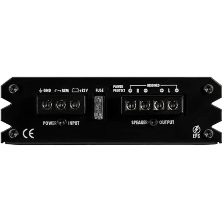Hifonics PLUTO II 2 Kanal Verstärker, Class D mit 2 x 100 W RMS, Hochpass- und Tiefpass-Filter, automatische Einschaltfunktion – Bild 5