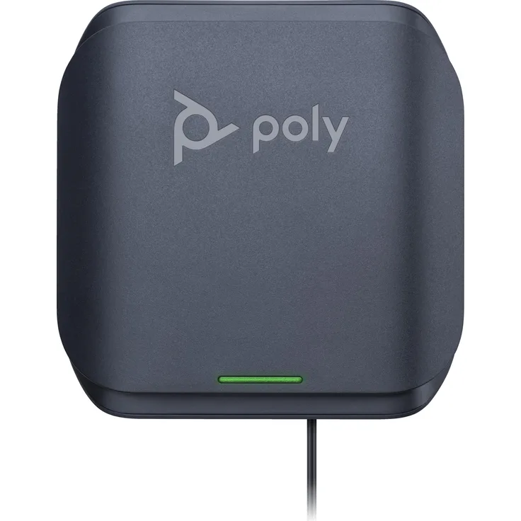 Poly Rove R8 DECT Repeater, Reichweitenverlängerung für DECT-Basisstation mit End-to-End-Verschlüsselung, schwarz