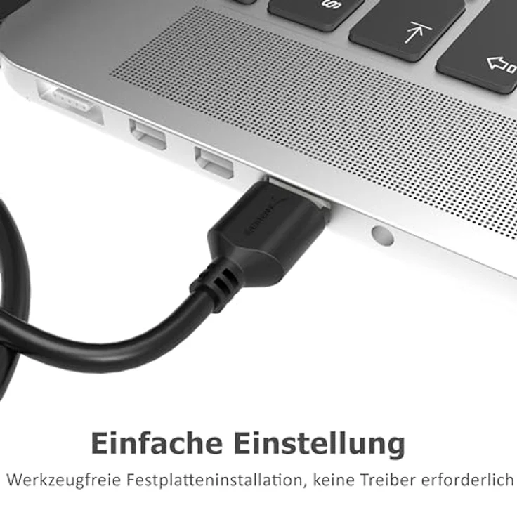 Sabrent Festplatten - Zubehör Gehäuse Adapter USB 3.0 zu SSD - 2,5-Zoll-SATA-Festplatten Adapter [Optimiert für SSD, Unterstützt UASP SATA III] (EC-SSHD) - Preisvergleich – Bild 6