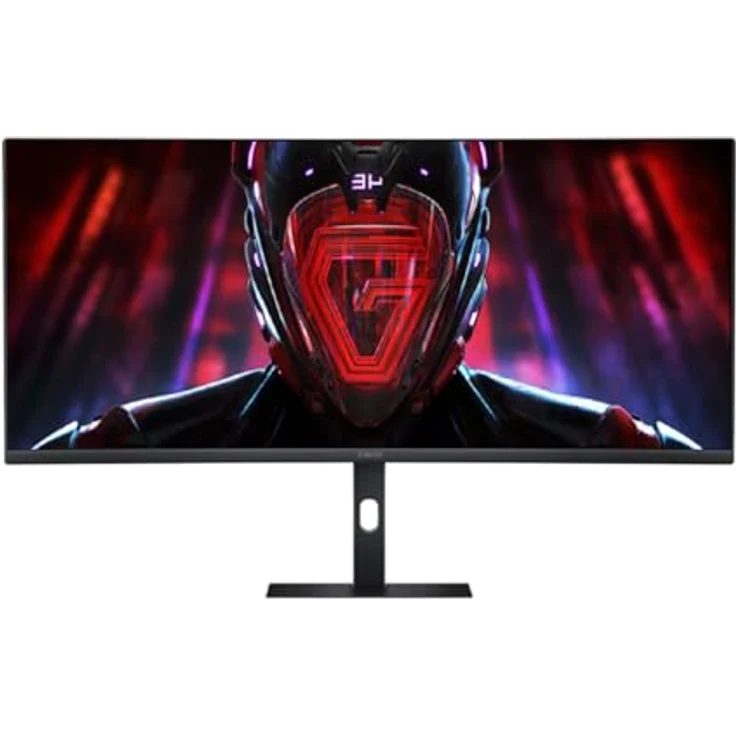 Xiaomi G34WQi Ultrawide Gaming Monitor 34 Zoll - WQHD, 180Hz, 1ms, HDR 10, 100% sRGB, 4000:1 Kontrast, 350nits, FreeSync, RGB Ambient Light, Low Blue Light, Randlos, Schwarz – Bild 2