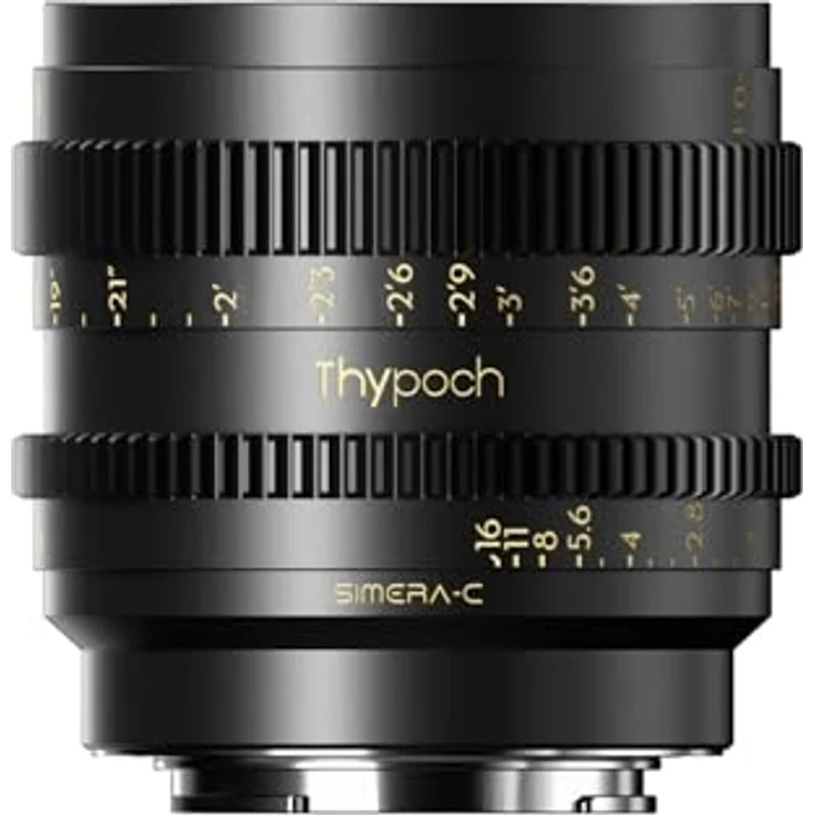 THYPOCH Simera-C 28mm T1.5 FF Prime Cine Lens for Sony E-Mount - Black, T1.5-Blende, Bokeh und Flare-Kontrolle, robuste Bauweise, leichtgewichtig – Bild 2