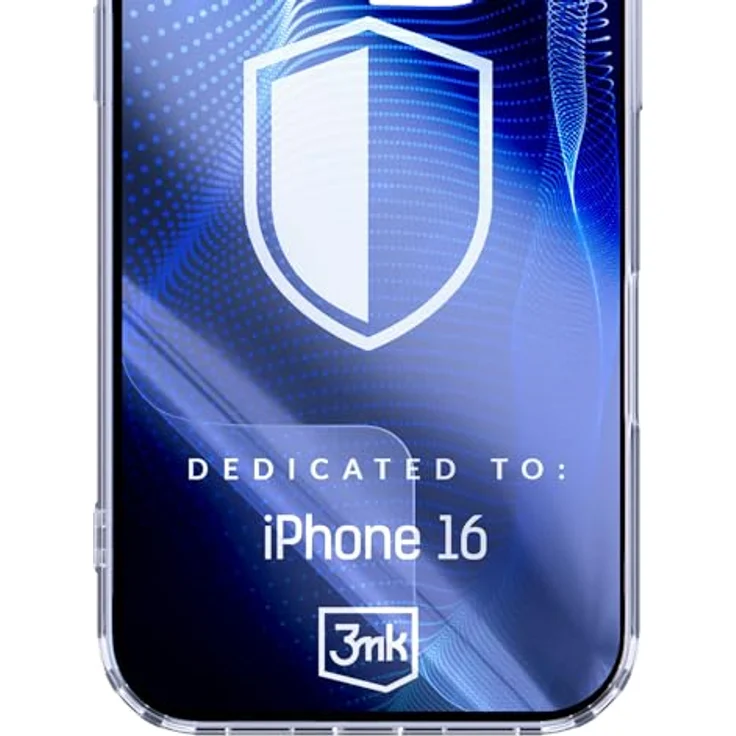 3MK FlexibleGlass Pro, Displayschutzfolie für Apple iPhone 16, kratzresistent und schlagfest, 0,3 mm dick – Bild 8