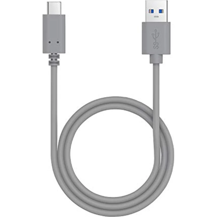 Slabo Ladekabel USB-C für iPad Pro 11" (3. 5. Gen. | 2018 2021) | iPad Pro 12,9" (3. 5. Gen. | 2018 2021) Datenkabel Verbindungskabel Sync-Kabel GRAU | GREY – Bild 3