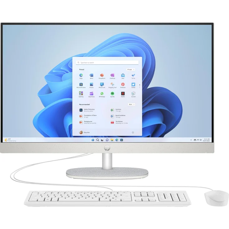 HP 27-cr1071ng, 27" Full HD All-in-One-PC, Intel Core Ultra 7, 16 GB RAM, 512 GB SSD, Windows 11 Home