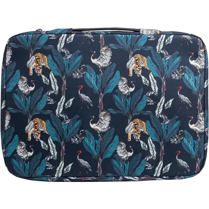 Exacompta Laptophülle (16", Universal), Notebooktasche aus recyceltem Polyester, wasserabweisend, Blau – Bild 2