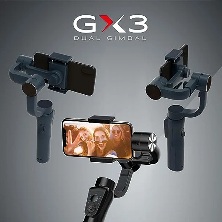 GoXtreme GX3 3-Achsen-Gimbal für Smartphones und Action Cams – Bild 5