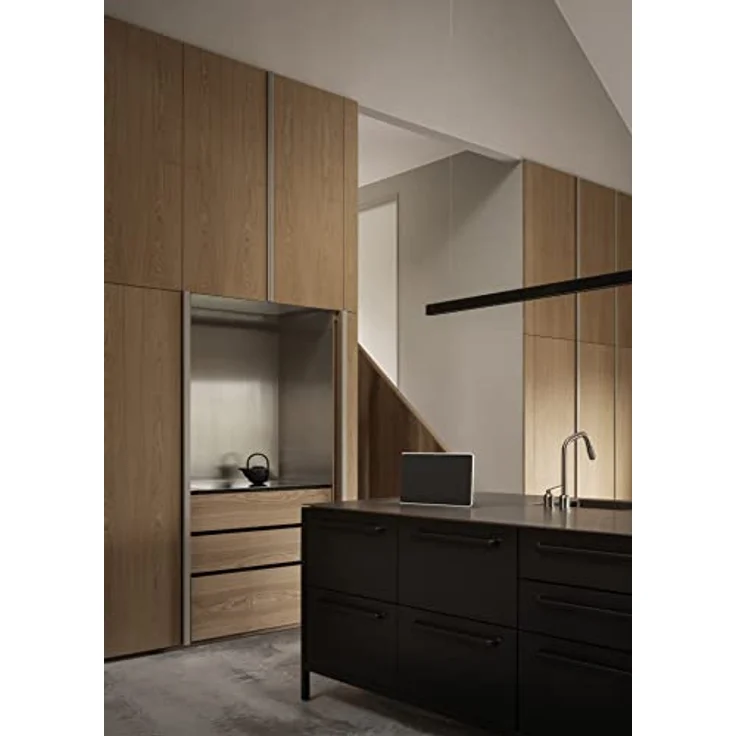 Bang & Olufsen Beosound Level - Kabelloser Tragbarer Wifi und Bluetooth-Lautsprecher (16 Stunden Akkulaufzeit), Cradle to Cradle Zertifizierter Nachhaltiger Lautsprecher - Natural Alu/Dark Grey – Bild 5