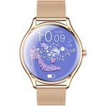 VALDUS VL55 PRO (2025) Gold, Gesundheitsuhr Smartwatch mit AMOLED Display, Telefoniefunktion, Schlankes Leichtgewicht