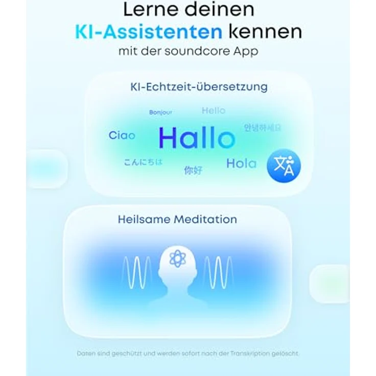 soundcore C50i, In-Ear Kopfhörer mit klarer Klangqualität, weiß – Bild 5