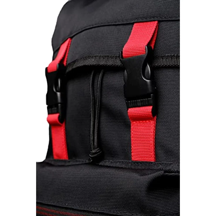 Acer Nitro Multi Gaming Laptop Rucksack - Backpack/Laptoptasche 15.6 Zoll Notebooks, Polyester, mehrere Taschen, auch geeignet Reisen, Arbeit, Freizeit, Uni, Schule, Business – Bild 5