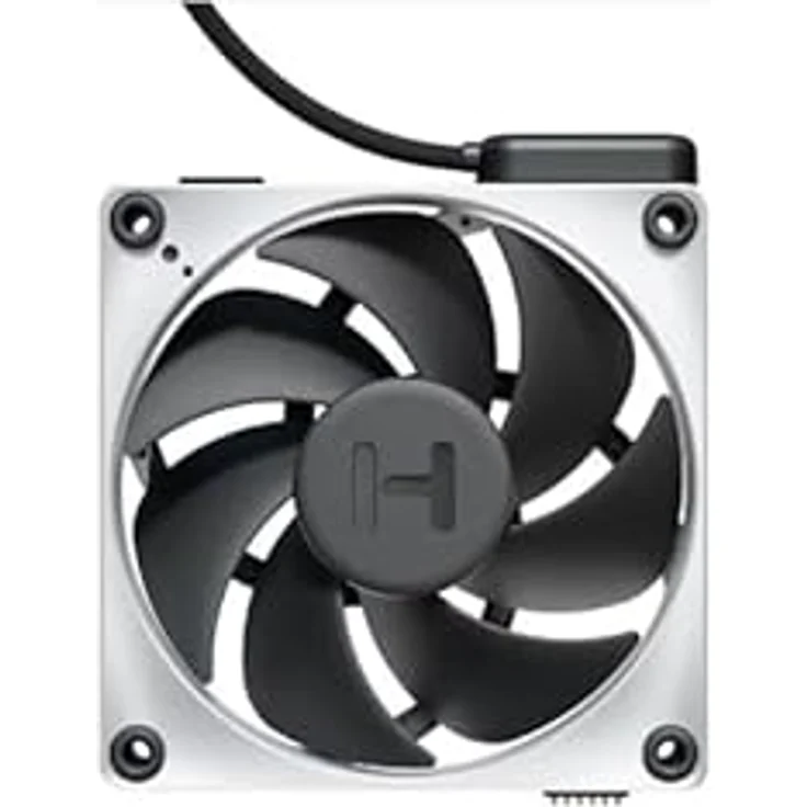 Hyte FP12 THICC Gehäuselüfter - 120mm, Dreier-Pack, Schwarz / Silber – Bild 7