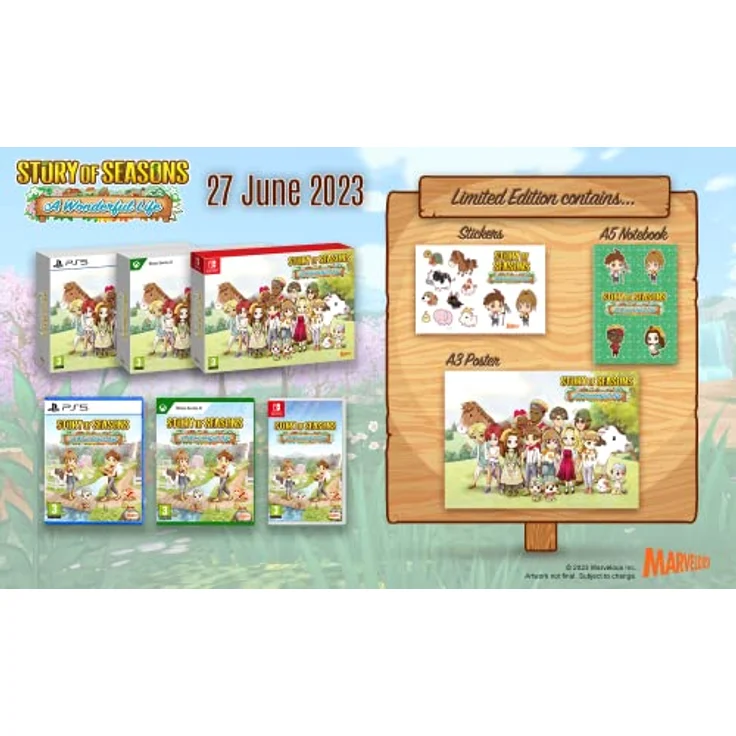 Marvelous Story of Seasons Wonder, Nintendo Switch Spiel mit abwechslungsreicher Farm- und Lebenssimulation – Bild 2