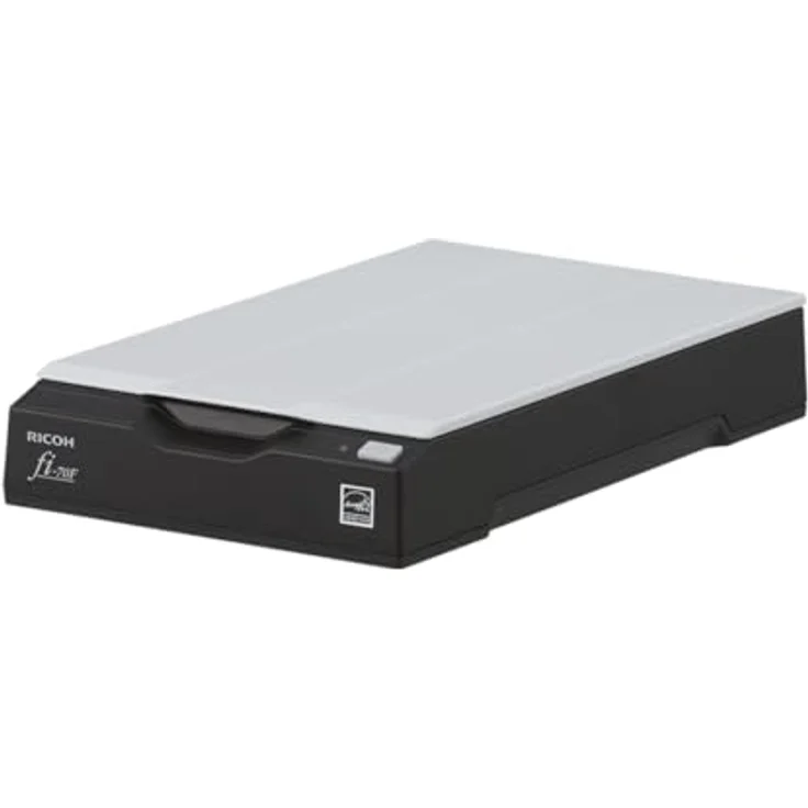 Ricoh FI-70F Flachbettscanner 600 x 600 DPI A6 Schwarz, Dokumentenscanner mit USB 2.0 Schnittstelle und automatischer Schräglagenkorrektur – Bild 2