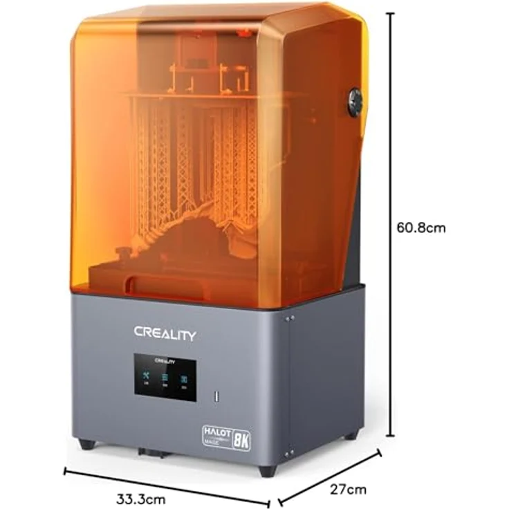 Creality Halot-Mage CL-103L 3D-Drucker mit 10,3'' LCD und 8K-Mono-LCD, orange – Bild 6