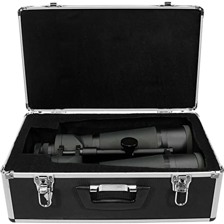 Omegon Brightsky 22x85 Fernglas, robustes Universaltalent für Natur und Himmelsbeobachtung, wasserdicht mit Einzel-Okular-Einstellung – Bild 3