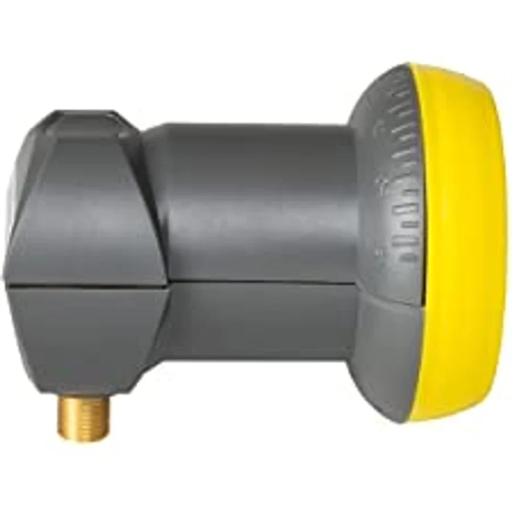 Humax Gold Single LNB, digitales Satelliten universal LNB mit LTE-Filter für 1 Teilnehmer inkl. Wetterschutztülle + F-Stecker für besten Satempfang in HD, Full HD, UHD, 4K und 8K – Bild 3