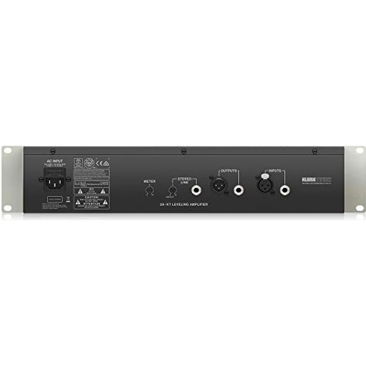 Klark Teknik 2A-KT Classic Leveling Amplifier mit Vakuumröhren, optischem Attenuator und Midas-Transformatoren, Frequenzgang 10 Hz - 20 kHz – Bild 4