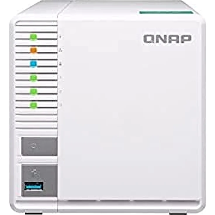 QNAP TS-328 Desktop NAS Gehäuse mit 2 GB DDR4 RAM, Powerful 3-Bay Storage Server – Bild 2