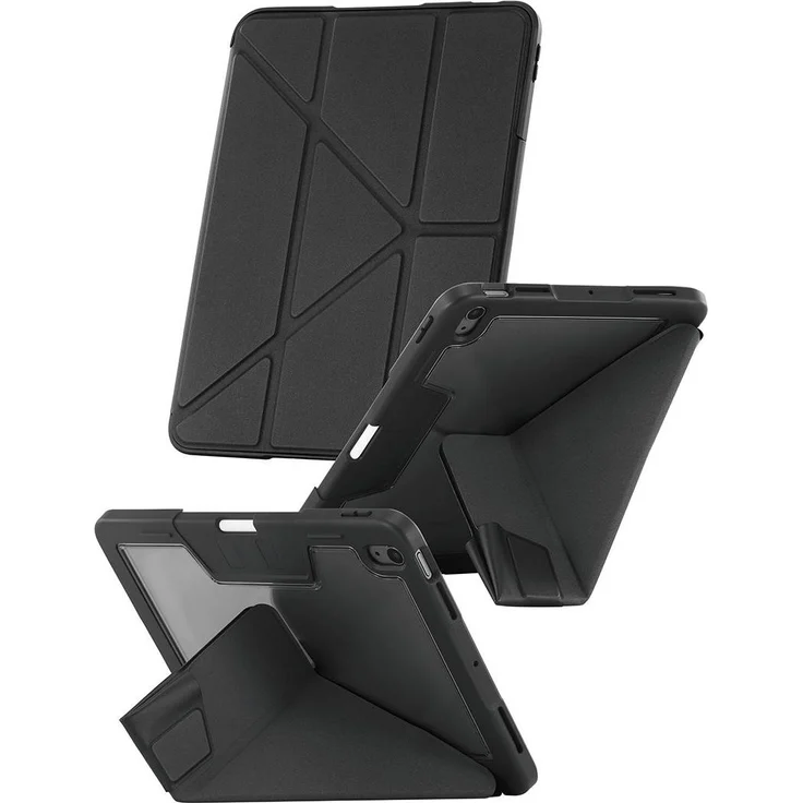 PanzerGlass CARE TPU Essential Case, Tablet Hülle für iPad Air 11" (2024-2025), Schwarz, schützendes Design mit verbessertem Kameraschutz