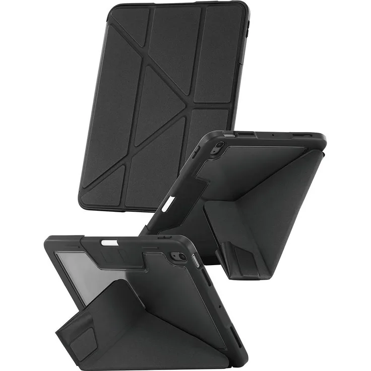 PanzerGlass CARE TPU Essential Case, Tablet Hülle für iPad Air 11" (2024-2025), Schwarz, schützendes Design mit verbessertem Kameraschutz