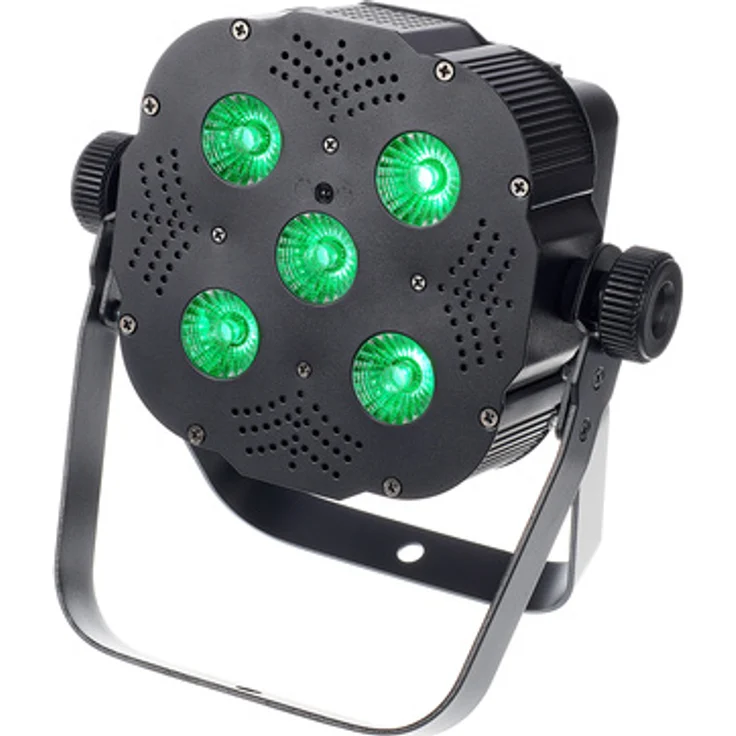 Stairville Quad Par Profile 5x8W RGBW 25°, Flat PAR mit 5x8W Quad Color LEDs, kompakt und leistungsstark