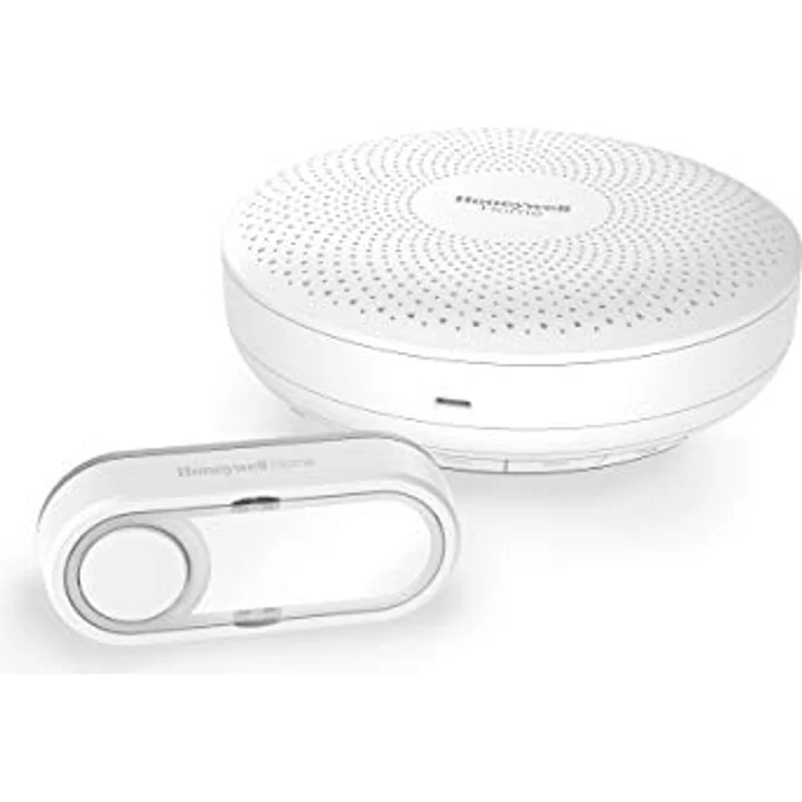 Honeywell Home Funk-Gong-Set Rund mit Klingeltaster, weiß, DCR311S – Bild 2