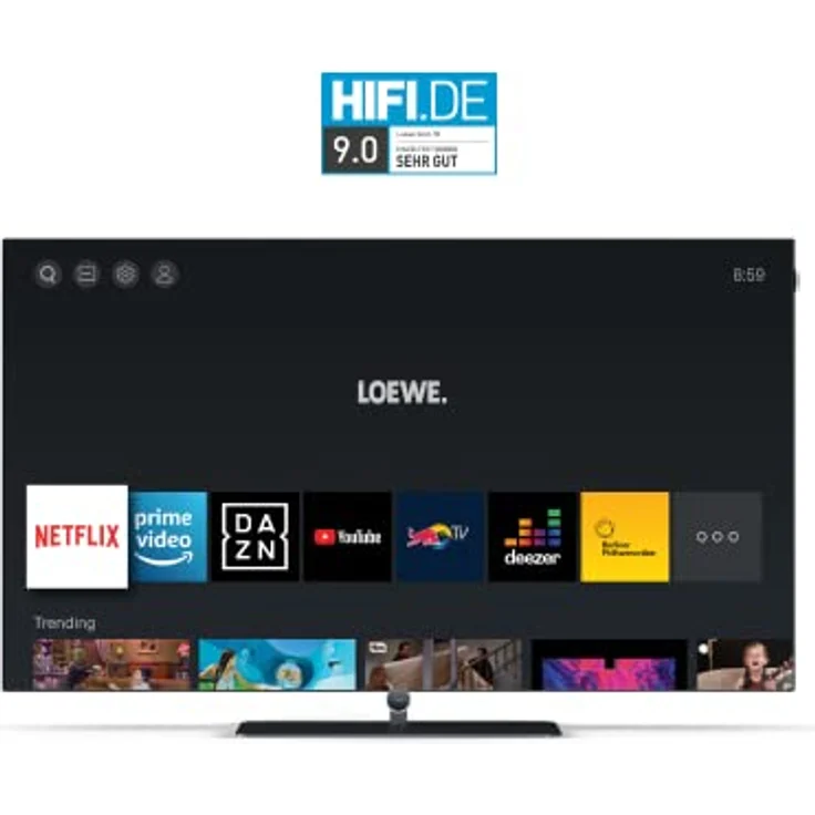 Loewe Bild i.55 dr+ Basaltgrau, 4K Ultra HD OLED TV, Dolby Atmos, DTS Play-Fi, UHD Fernseher, 139 cm (55 Zoll) – Bild 5
