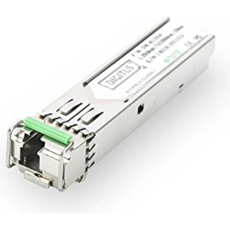 DIGITUS Gigabit SFP Modul, Mini GBIC, Singlemode, LC Simplex (BiDi), Tx 1550nm - Rx 1310nm, 20 km, 1.25 Gbit-s – Bild 2