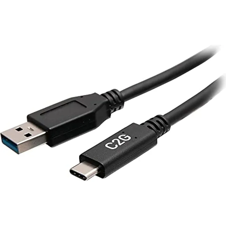 C2G 1ft USB-C[R] Stecker zu USB-A Stecker Kabel - USB 3.2 Gen 1 (5Gbps)