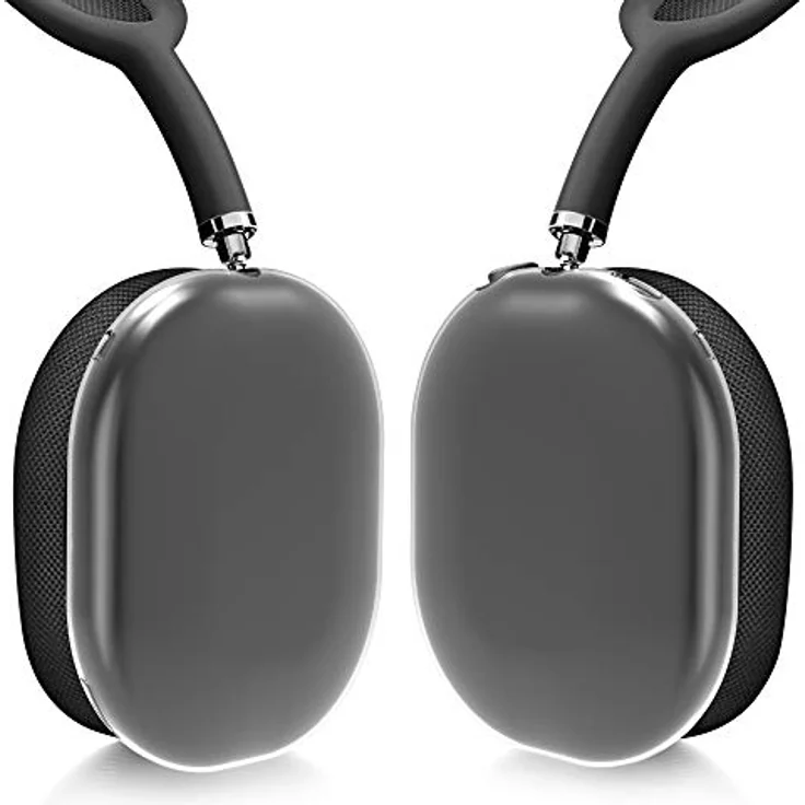 kwmobile TPU Silikon Cover kompatibel mit Apple AirPods Max Hülle - Transparente Kopfhörer Schutzhülle aus robustem Silikon – Bild 2