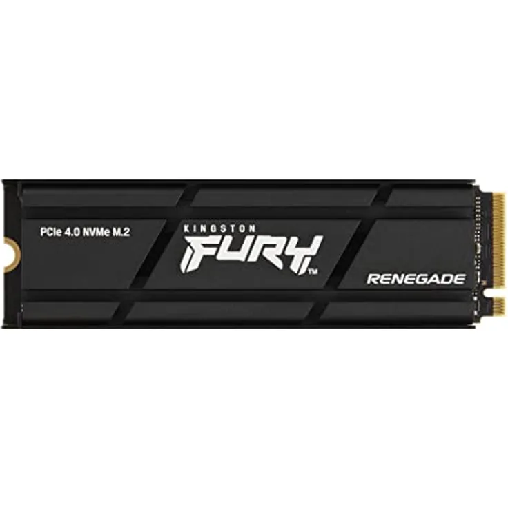 Kingston FURY Renegade 2000G PCIe 4.0 NVMe SSD W/ HEATSINK - Für Gamer, Enthusiasten und Hochleistungsnutzer- SFYRDK/2000G, Festkörper-Laufwerk