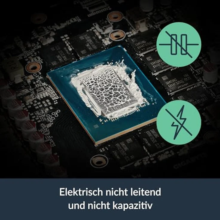 ARCTIC MX-7 (8 g) - Ultimate Performance Wärmeleitpaste für CPU und Grafikkarten, sehr hohe Wärmeleitfähigkeit, nicht leitend, lange Haltbarkeit – Bild 4