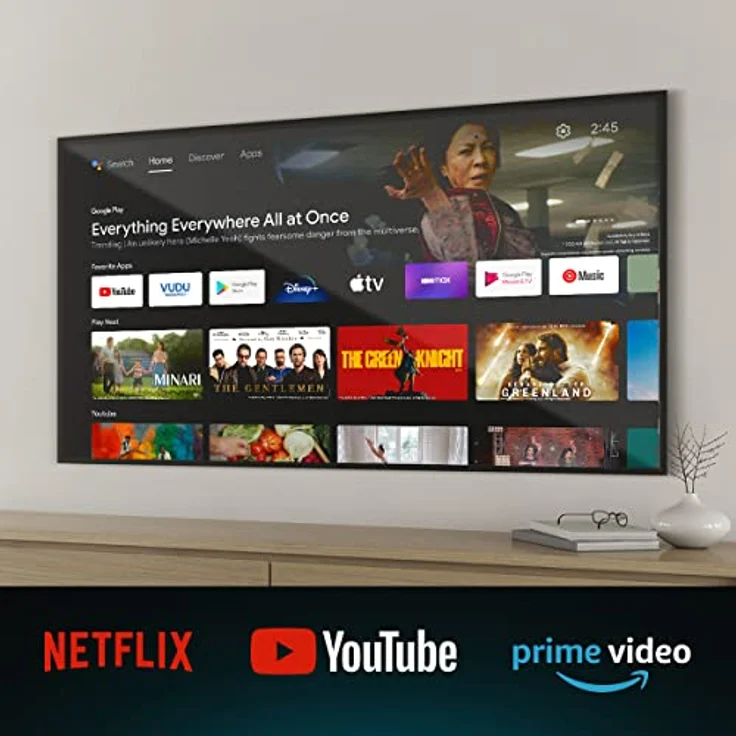 Cecotec TV LED 50" Smart TV zur Serie Alu00050. 4K UHD, Android 11, MEMC, Integrated Chromecast, Dolby Vision und Dolby Atmos, HDR10, Modell 2023 – Bild 2