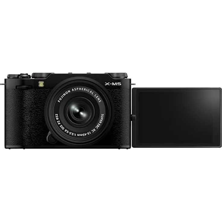 FUJIFILM X-M5 + XC15-45mm Kit schwarz, Systemkamera mit X Trans CMOS 4 und 26,1 MP – Bild 3