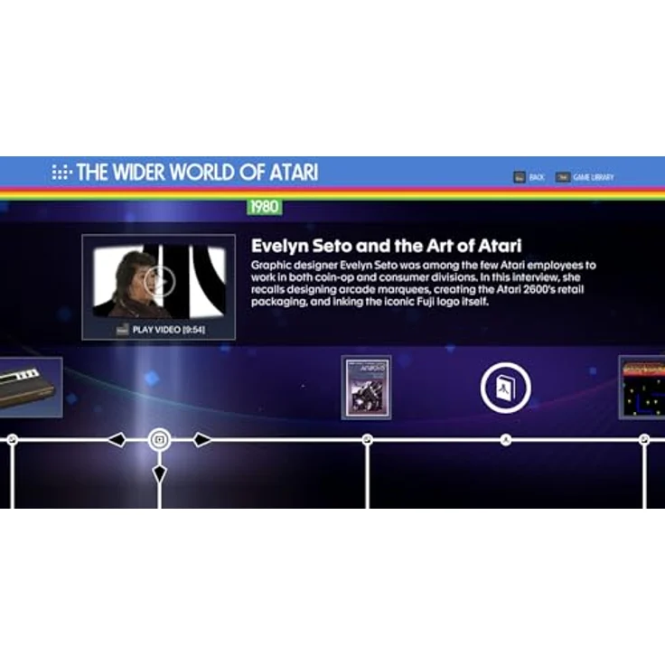 Atari 50: The Anniversary Celebration Expanded Edition - Switch, über 140 klassische Spiele, Interviews, Archivbilder & Emulation – Bild 3