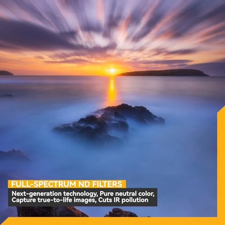 NiSi JetMag Pro Magnetische Filter Kit 82mm mit Verriegelung - Filmmaker Kit (FS ND4, FS ND8, FS ND16, Black Mist 1/8, 67mm/72mm/77mm/82mm Magnetisches Adapterring) - Kamera-Filter mit 1-Sekunden-Schloss und Anti-Reflex-Beschichtung – Bild 3
