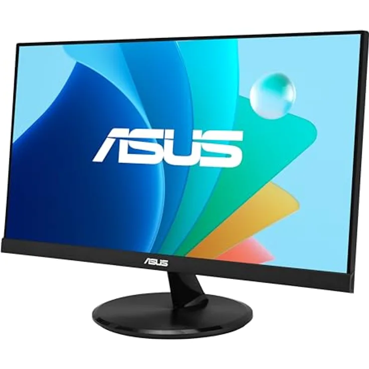 ASUS VP229HF 22 Zoll Eye Care Gaming Monitor (IPS, Full HD, 99% sRGB, Rahmenlos, 100Hz, Adaptive-Sync, 1ms MPRT, HDMI, Low Blue Light, Flicker Free, Wandmontage möglich) in Schwarz