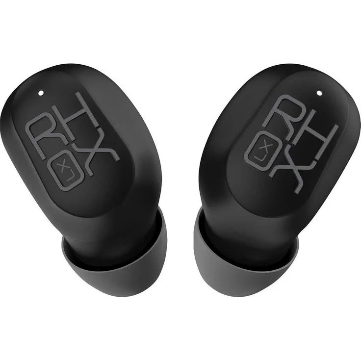 Veho RHOX LX VEP-410-LITE-B, Kabellose True Wireless Kopfhörer mit Bluetooth 5.3 und IPX4 Wasserschutz, Schwarz