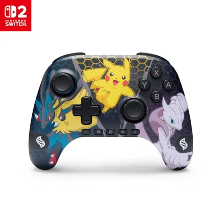PowerA Advantage Wireless Controller - Pokemon Mega Evolutions, kabelloses Gamepad, Mehrfarbig – Bild 1