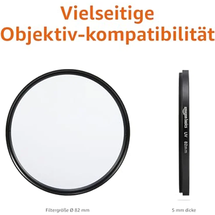 AmazonBasics UV-Sperrfilter - 82mm – Bild 3