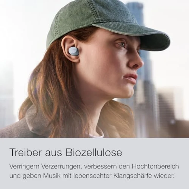Bowers & Wilkins Pi6 True Wireless Kopfhörer, Bluetooth, aptX, aktives Noise Cancelling - Storm Grey – Bild 4