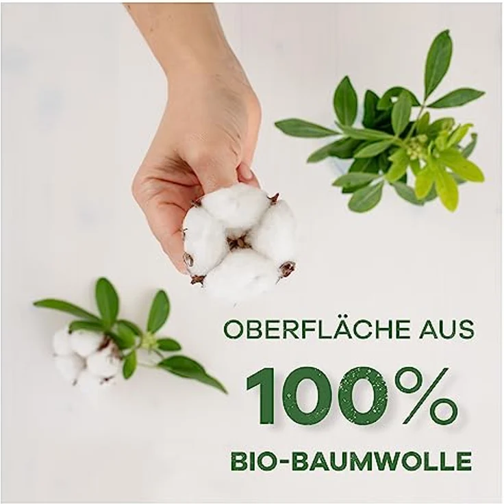 Always Daily Slipeinlagen Damen, Normal (28 Binden) Organic Cotton Protection, 100% Bio-Baumwolle, weiß – Bild 2