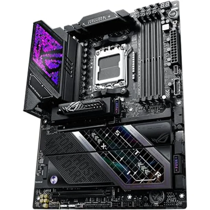 ASUS ROG STRIX X870E-E GAMING WIFI7 NEO, ATX Mainboard mit AMD AM5 Sockel, PCIe 5.0, Dual DDR5-5600, WiFi 7, RGB-Beleuchtung – Bild 6