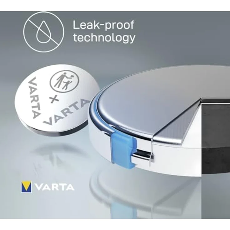 VARTA Knopfzellen CR2032, 5 Stück, Lithium Batterien, Power on Demand, 3V – Bild 4